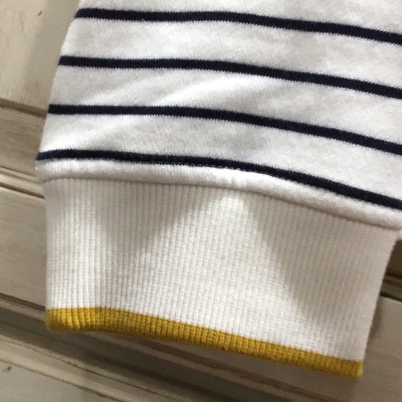 Joules Striped Bee Zip-Up Hoodie Jacket sweater coat, NWOT - Picture 9 of 9